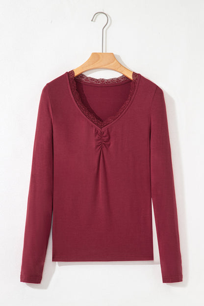 Collins Sleeve T Shirt Long Sleeve Top