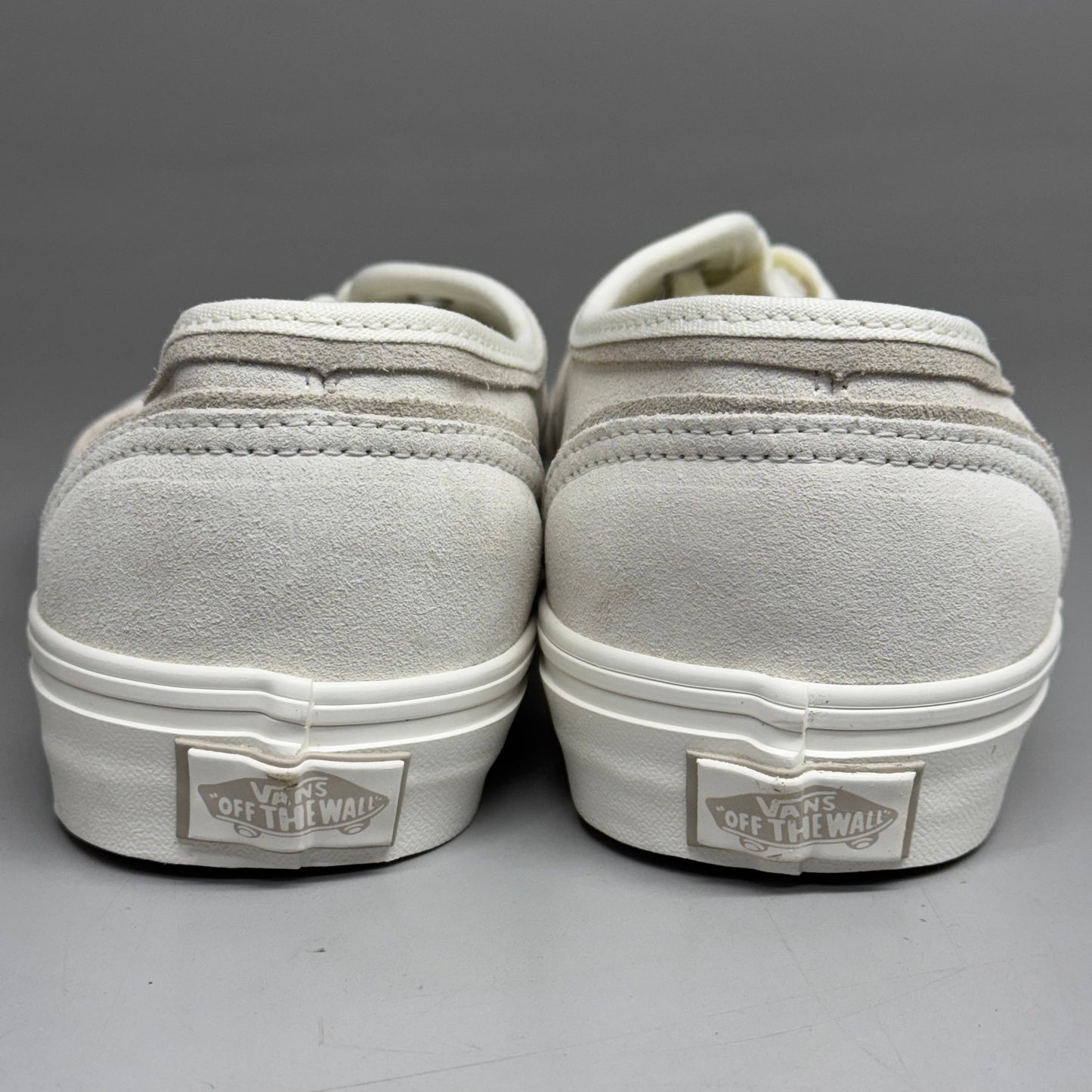 VANS Authentic Sliver Sneakers Shoes Mens's Sz 12 White/White VN000D6DWWW