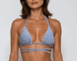 Cristalle Bikini Triangle Top