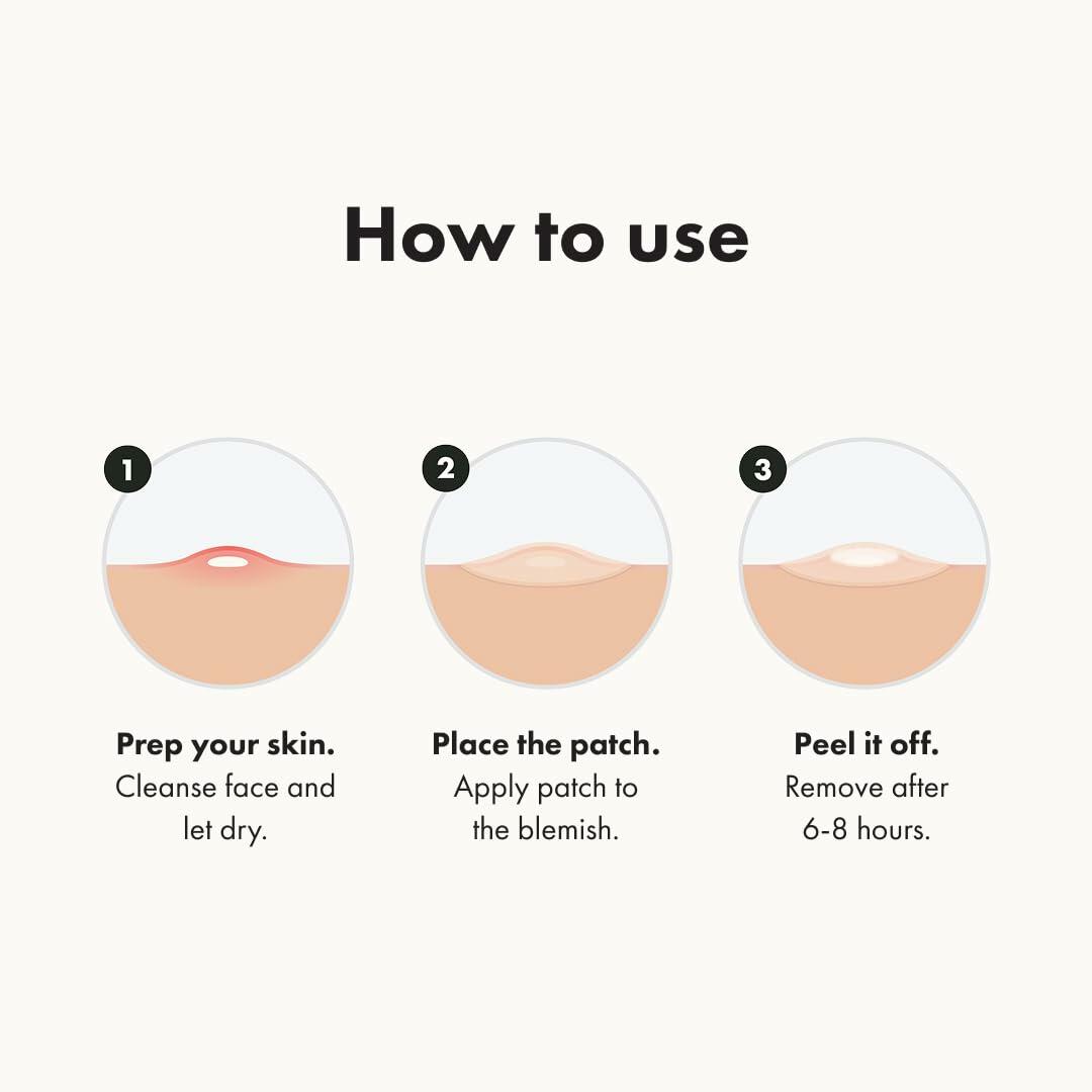 Hero Cosmetics Mighty Patch Original Hydrocolloid Acne Pimple Patch 36 Count